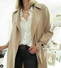 trench camel zara